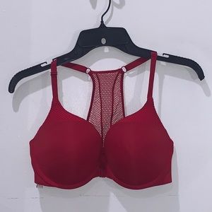red push up bra